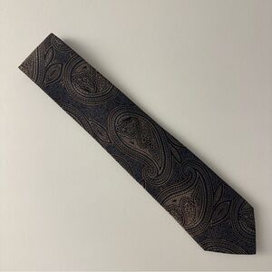 MICHAEL MICHAEL KORS Paisley Tie - Navy / Gold